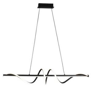 LED stmievateľný závesný luster na lanku LED/50W/230V 3000-6500K 100 cm + diaľkové ovládanie