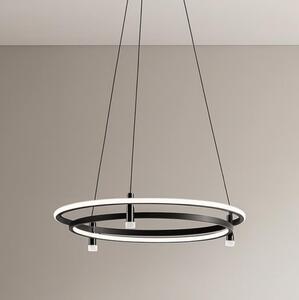 Stlmiteľný luster na lanku LED/100W/230V 3000-6500K pr. 60 cm + diaľkové ovládanie