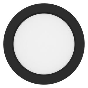 LED stropné svietidlo EVORA LED/6W/230V 3000/4000/6000K priemer 14 cm čierne