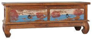 TV skrinka 110x35x40 cm recyklované tíkové drevo
