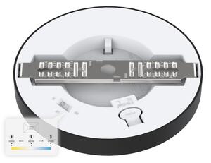 LED stropné svietidlo EVORA LED/6W/230V 3000/4000/6000K priemer 14 cm čierne