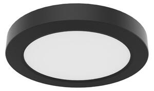 LED stropné svietidlo EVORA LED/6W/230V 3000/4000/6000K priemer 14 cm čierne