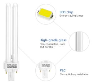 Energeticky úsporná žiarovka G24d-3/26W/230V 6500K - Brilagi