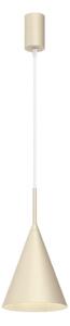 Závesný luster CAPITAL 1xGX53/15W/230V, priemer 17 cm, krémový