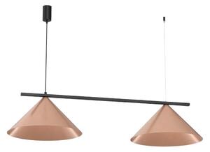 Luster na lanku CAPITAL 2xGX53/15W/230V ružové zlato
