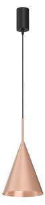 Luster na lanku CAPITAL 1xGX53/15W/230V, priemer 17 cm, ružové zlato