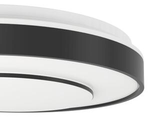 Eglo 300688 - LED RGBW stmievateľné stropné svietidlo MONTERIGGIONI-Z LED/18,5W/230V čierna+DO