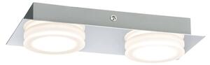 Paulmann 70883 - 2xLED/4,7W IP23 Kúpeľňové nástenné svietidlo DORADUS 230V