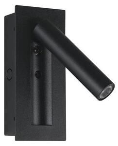 LED nástenné bodové svietidlo LED/2W/230V 3000K čierne