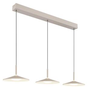 Globo 15635SA-3H - Závesný LED luster na lanku LAMPONE LED/24W/230V 4000K béžový