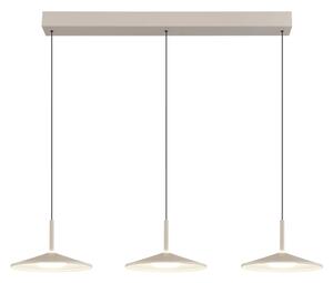 Globo 15635SA-3H - Závesný LED luster na lanku LAMPONE LED/24W/230V 4000K béžový