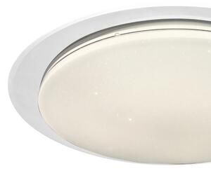 LED stmievateľné stropné svietidlo SONIC LED/24W/230V 3000-6000K priemer 40 cm biele + diaľkové ovládanie