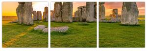 Moderný obraz - Stonehenge (Obraz 90x30cm)