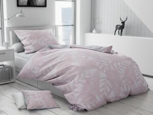 Bavlnené obliečky BOREAS ružové + povlak na vankúšik 40 x 50 cm zadarmo