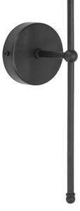Nástenné svietidlo MADELA 1xE14/40W/230V juta/čierna