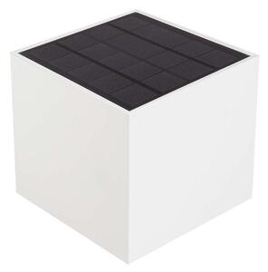 LED Solárne nástenné svietidlo so senzorom LED/9W/5V IP65 2600 mAh biela