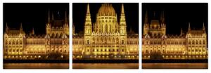 Budova parlamentu - Budapešť (Obraz 90x30cm)