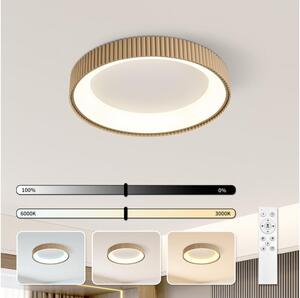Brilagi - stmievateľné LED stropné svietidlo FALCON MODERN LED/30W/230V 40 cm béžové + diaľkové ovládanie