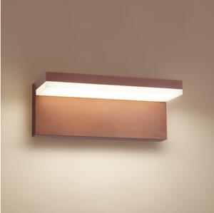 Brilagi - vonkajšie nástenné LED svietidlo TESSI LED/10W/230V hnedé IP54
