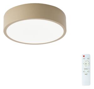 Brilagi -LED Stmievateľné svietidlo POOL LED/18W/230V 3000-6000K 20 cm béžové + diaľkový ovládač
