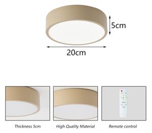 Brilagi -LED Stmievateľné svietidlo POOL LED/18W/230V 3000-6000K 20 cm béžové + diaľkový ovládač