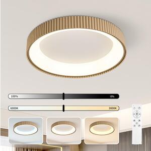 Brilagi - stmievateľné LED stropné svietidlo FALCON MODERN LED/54W/230V 60 cm béžové + diaľkové ovládanie