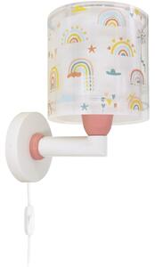 Dalber 41199 - Detská nástenná lampa RAINBOW 1xE27/15W/230V pestrofarebná
