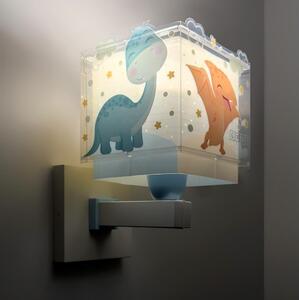 Dalber 63459 - Detská nástenná lampa BABY DINOS 1xE27/15W/230V pestrofarebná