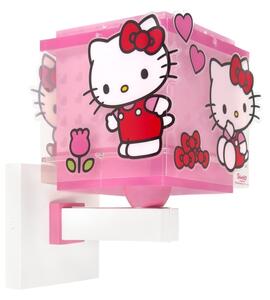 Dalber 73269 - Detské nástenné svietidlo HELLO KITTY 1xE27/15W/230V ružové