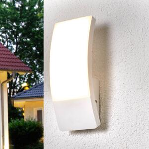 Vonkajšie nástenné LED svietidlo Siara zakrivené
