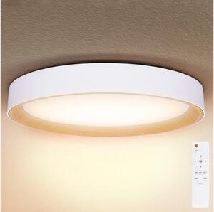 Brilagi - stmievateľné LED stropné svietidlo LARIOS, 72 W, 230 V, biela, pr. 59 cm + diaľkový ovládač