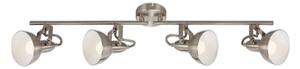 Briloner 2049-042 - Bodové svietidlo 4xE14/40W/230V strieborné