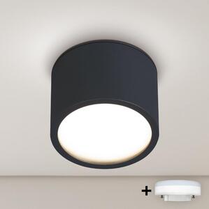 Brilagi - LED Kúpeľňové bodové svietidlo SMOOTH 1xGX53/15W/230V čierne IP65
