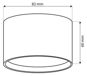 Brilagi - LED Bodové svietidlo SMOOTH 1xGX53/15W/230V zlaté