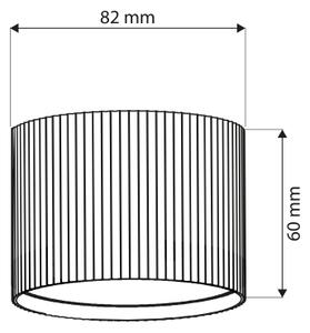 Brilagi - LED Bodové svietidlo STRIPY 1xGX53/15W/230V strieborné