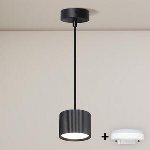 Brilagi - LED Závesný luster STRIPY na lane 1xGX53/15W/230V čierny