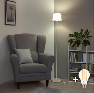 Brilagi - LED stojacia lampa CERIA 1xE27/40W/230V pr. 20,5 cm biela
