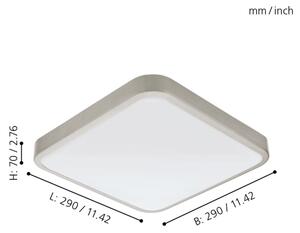 Eglo 96231 - LED kúpeľňové stropné svietidlo MANILVA LED/16W/230V IP44
