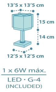 Dalber 63451 - LED detská lampička BABY DINOS 1xG4/4W/230V pestrofarebná