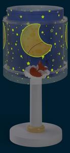 Dalber 76631 - LED detská lampička MOON DREAMS 1xG4/4W/230V modrá