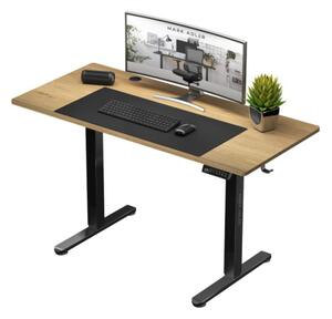 Elektrický výškovo nastaviteľný stôl Mark Adler Leader 7.0 Dub Craft / čierny