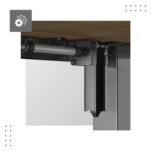 Elektrický výškovo nastaviteľný stôl Mark Adler Leader 7.0 Dub Craft / čierny