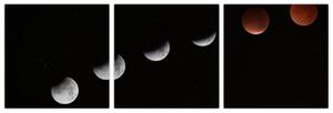 Fáza mesiaca - obraz (Obraz 90x30cm)