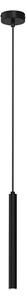 Luster na lanku YORU 1xG9/8W/230V 30 cm čierna