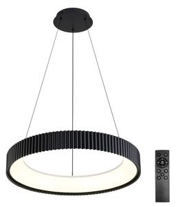 Brilagi - LED stmievateľný luster na lanku FALCON MODERN LED/54W/230V 60 cm čierny + diaľkové ovládanie