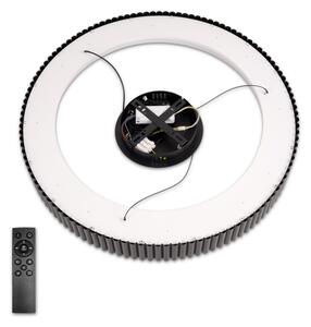Brilagi - LED stmievateľný luster na lanku FALCON MODERN LED/54W/230V 60 cm čierny + diaľkové ovládanie