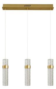LED luster na lanku LAGOS LED/24W/230V zlatý