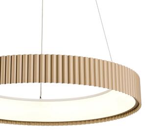 Brilagi - stmievateľný LED závesný luster FALCON MODERN LED/30W/230V 40 cm béžová s diaľkovým ovládačom