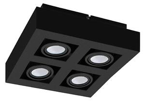 Eglo 31065 - LED bodové svietidlo MENDOZA 4xLED/4,7W/230V 3000K čierne