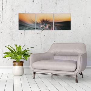 Abstraktný obraz do bytu (Obraz 90x30cm)